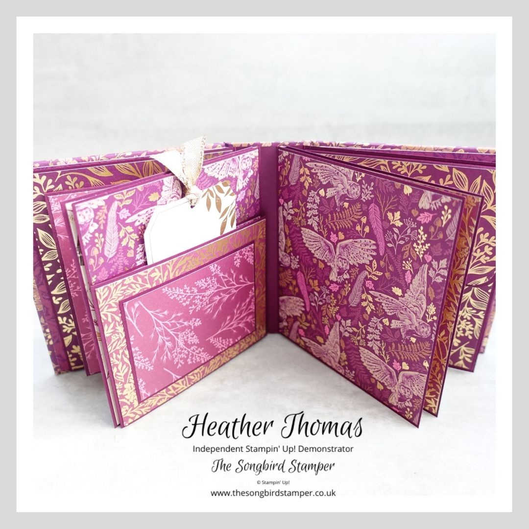 Make a MiniAlbum Stamptastic Friends August 2021 Blog Hop… The