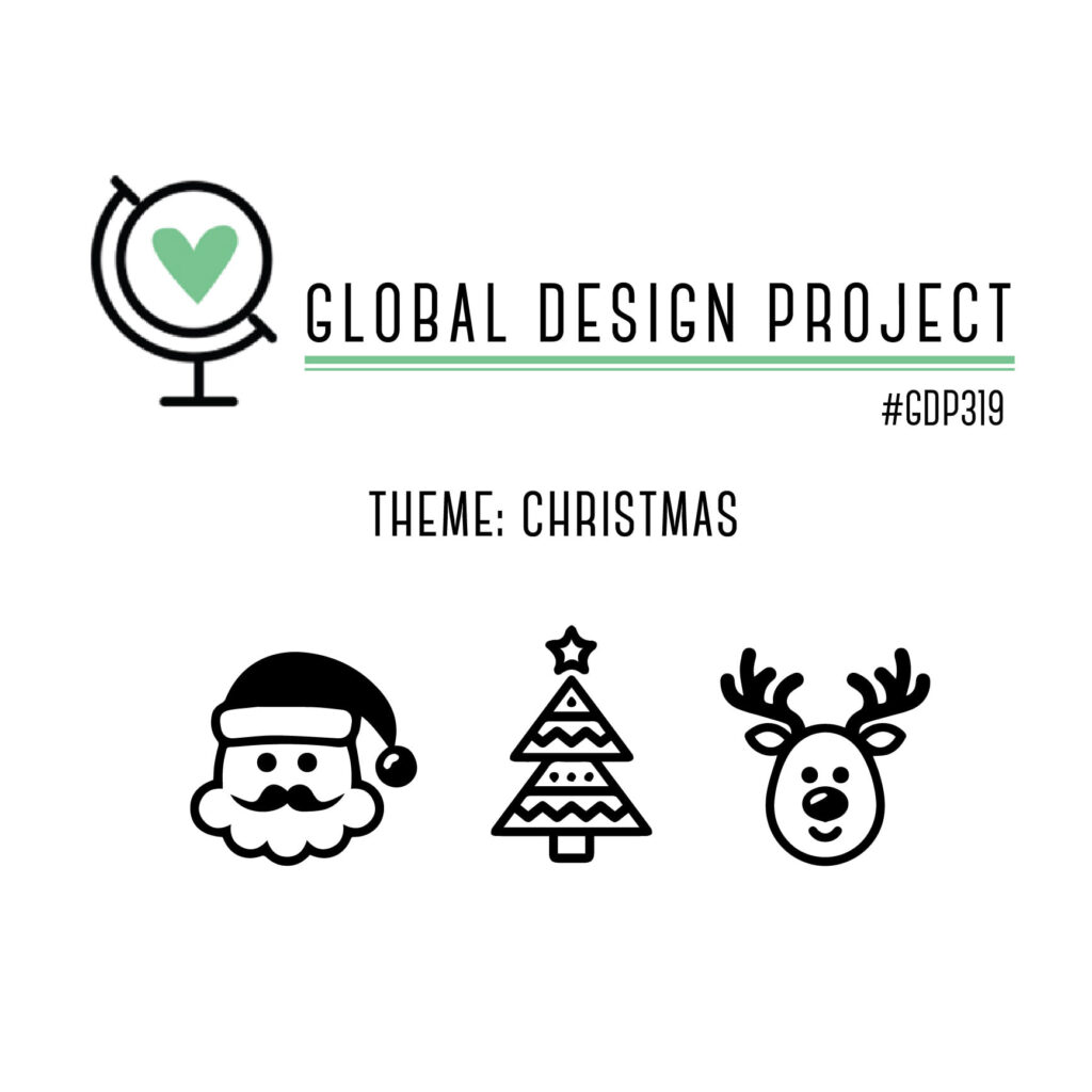 Global Design Project Christmas Theme Badge