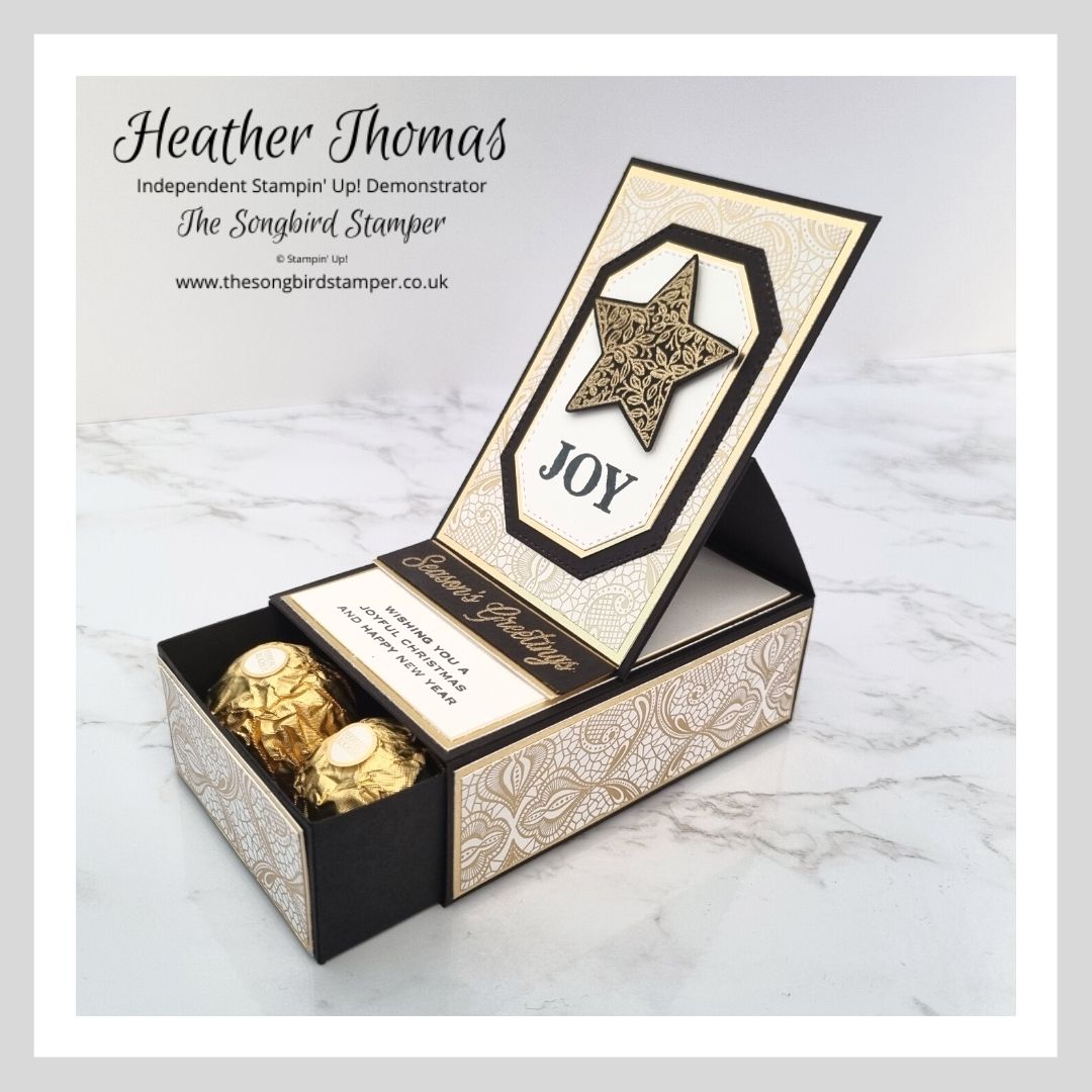 How to Make an Easel Box Card… The Songbird Stamper