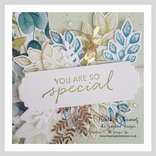 Handmade card using the Forever Greenery suite from Stampin' Up!