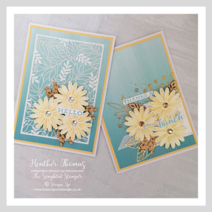 beautiful daisy thank you card