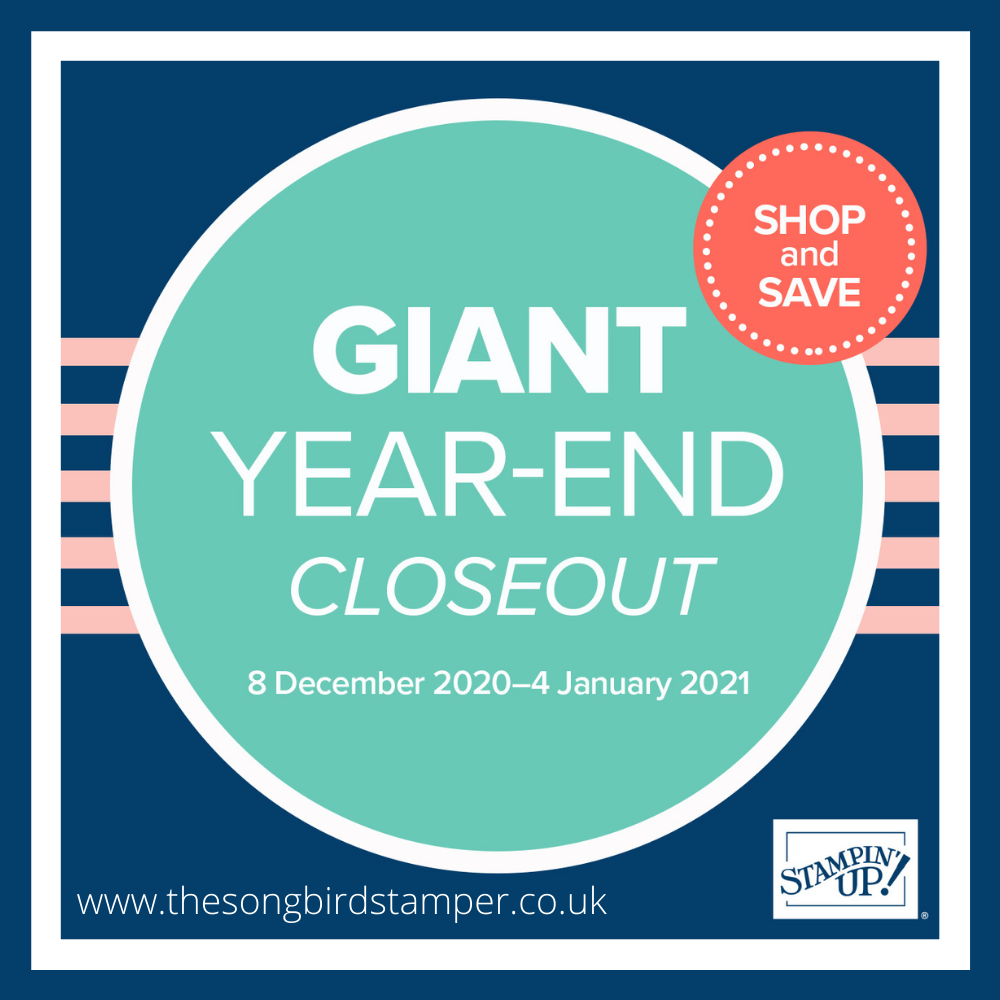 Giant year end closeout sale the songbird stamper
