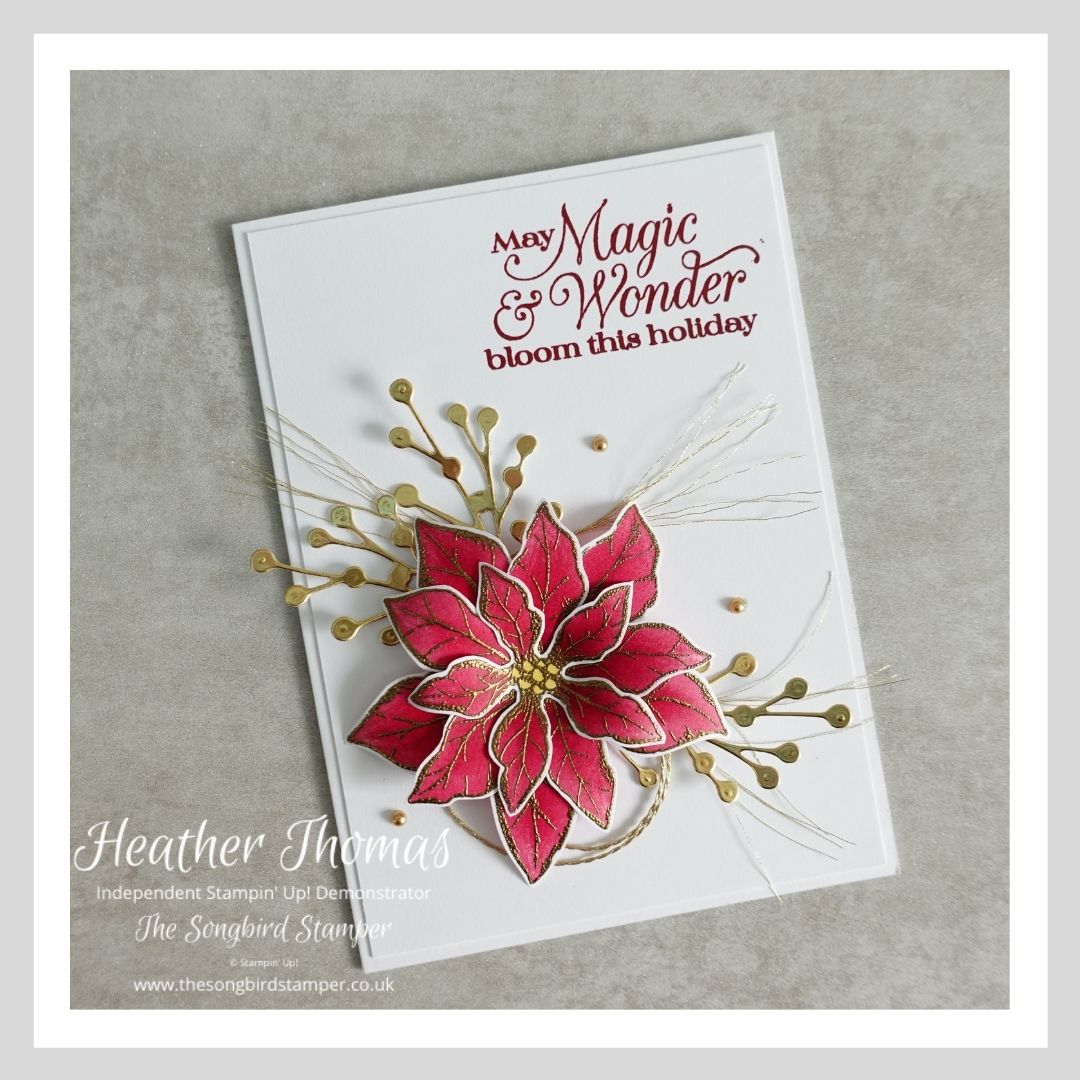 How to use alcohol markers with heat embossing… - The Songbird Stamper