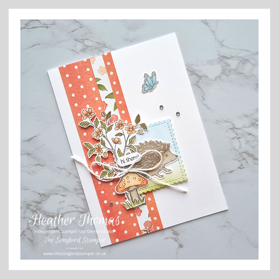 How to make a pull tab card Stamptastic Friends Blog Hop Feb ’22