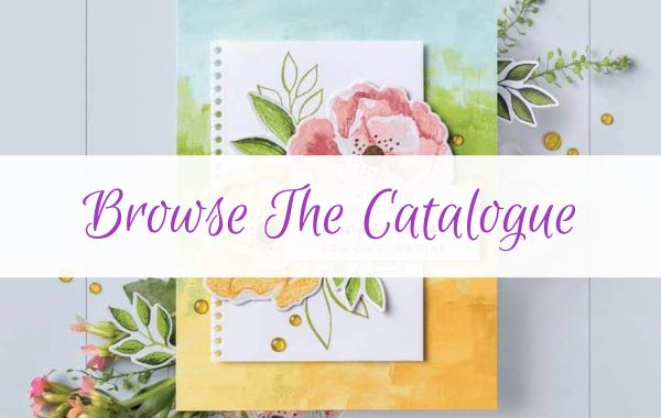 Stampin' Up! 2020 - 2021 Annual Catalogue. Click here to look at the PDF version of the catlogue online,