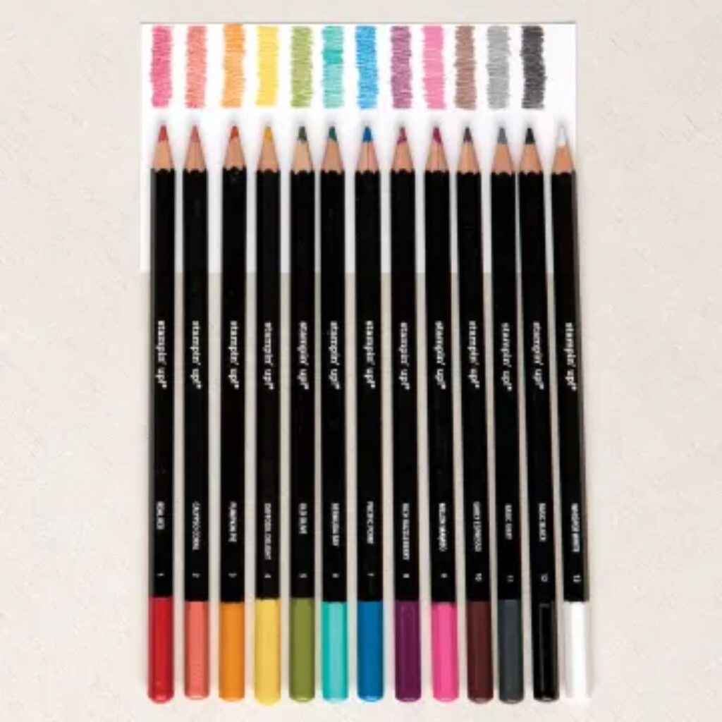 Stampin' Up! Watercolour Pencils - fab for making an easy handmade card.