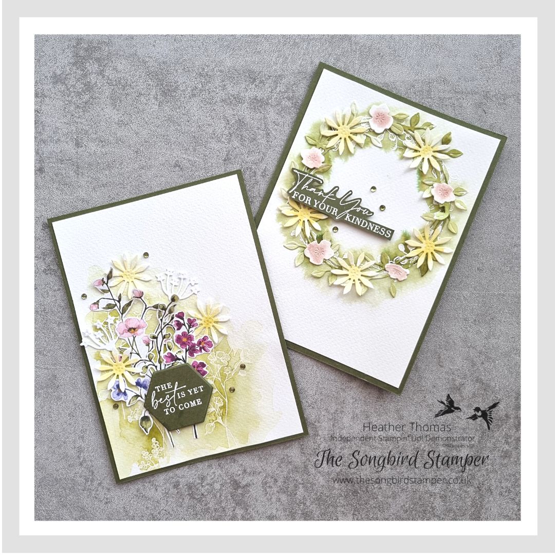 Watercolour Emboss Resist Technique… - The Songbird Stamper