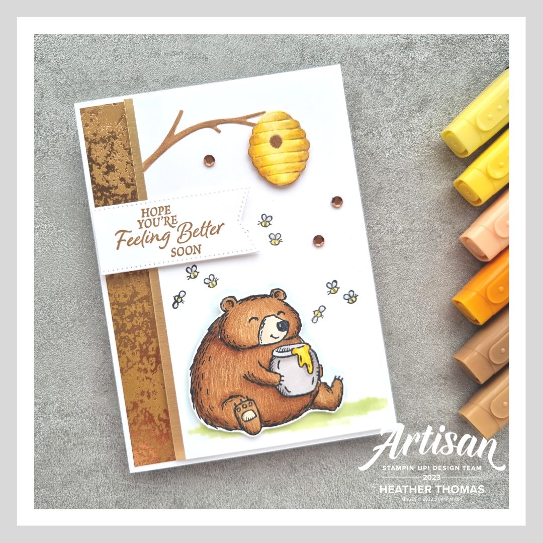 How to colour fur with alcohol markers – Stamptastic Friends’ Blog Hop ...