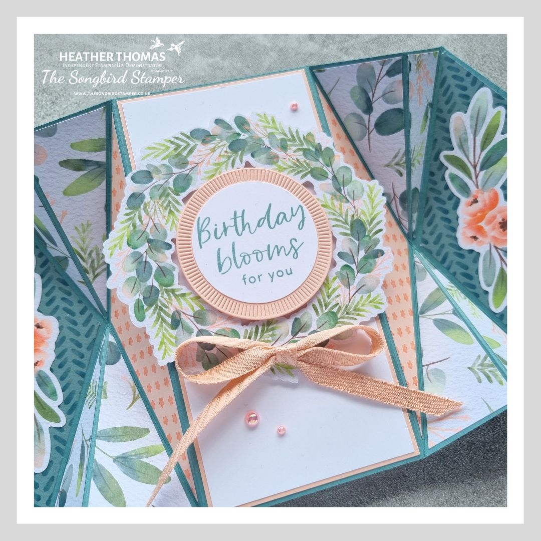 Make a double diamond fold card – Stamptastic Friends Blog Hop May ’24 ...