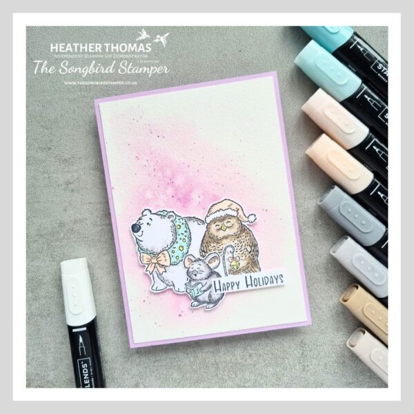 How to colour in a watercolour style with Alcohol Markers – Be Inspired ...
