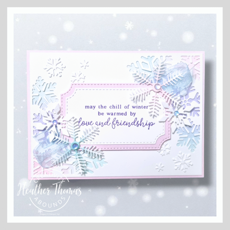 Soft Subtle Snowflakes – Creativity Abounds Blog Hop October ’25… - The ...